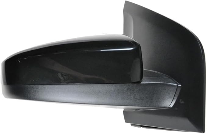 TRQ 2 Piece Driver and Passenger Side Mirror Assembly Set Electric Adjustment Non-Heated No Memory Black Compatible with 2007