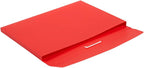JAM PAPER Storage Box with Colored Files - 12.5 x 9.5 3.5 - Box Sold Individually & 5 Files