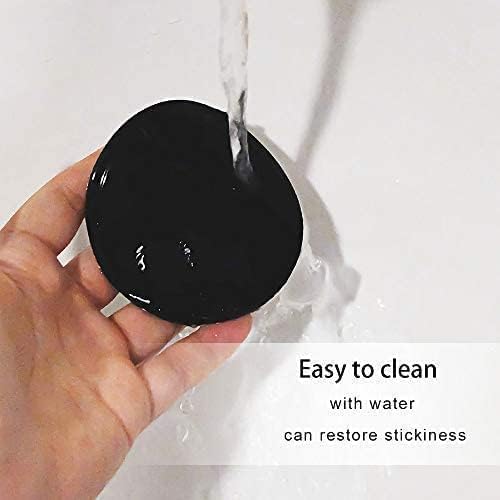 10pack Removable Silicone Sticky Anti-Slip Gel Pads Magic Gel Mat Stick to Car Dashboard Glass Mirrors Metal Tile Wall Kitche