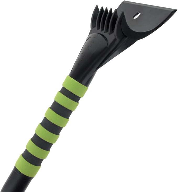 SE 27 Inch Detachable Multifunctional Ice Scraper & Brush with Cushion Grip Handle and Carrying Bag - 3011SSC