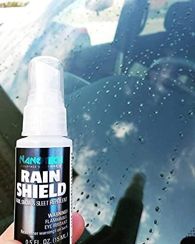 Nanotech Surface Solutions Wash & Shine Kit - Windshield Rain Repellent - Increase Visibility During Rainy Days & Waterless W