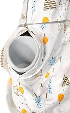 Niko Easy-Wash Children's Car Seat Cover & Liner - 100% Cotton Jersey - Owl Cream/Multi - Fits Most Toddler Car Seats - Unive
