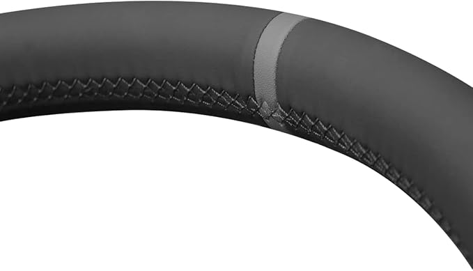 MEWANT Steering Wheel Covers for Dodge RAM 1500/1500 Classic / 2500/3500 / 5500 Hand-Stitched Genuine Leather ram Steering Wheel Wrap