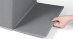 Zilink Upgraded Sweater Storage for Closet with Lids and Support Boards Large Sweater Organizer for Closet with 5 Grids Divid