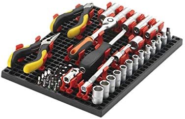 Organizer Genie ® - One Blue Pegboard to organize your Sockets, Wrenches, Pliers, Screwdrivers, Bits and All Other Tools