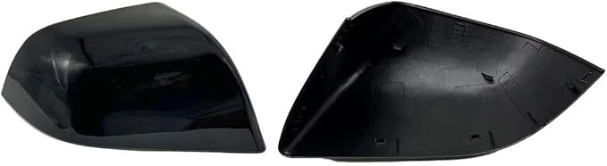 Compatible with Tesla Model 3 Side Mirror Cover Replacement 2017 2018 2019 2020 2021 2022 2023 2024 2025, Right Side Rearview Mirror Cover Cap for Model 3 Accessories(Black)
