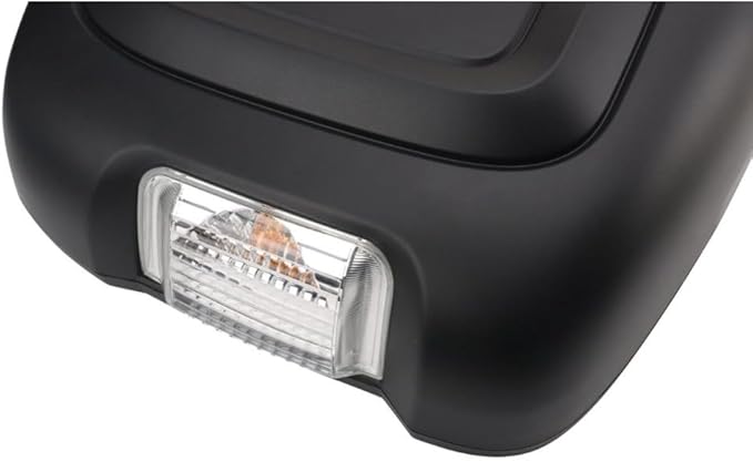 CarLights360 For Ram ProMaster 1500 2021 2022 2023 Door Mirror Passenger Side | Textured | Power | Heated | With Signal/Blind Spot Detection | Manual Fold | Replacement For CH1321548 | 7JR84JXWAA