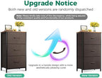 AODK Dresser for Bedroom Nightstand Small Dressers Chest of Drawers End Table for Living Room, Closet Dresser with 3 Storage 