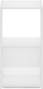 Furinno Pelli Cubic Storage Cabinet, 2x1, White
