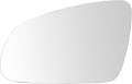 TRQ Driver Side Mirror Glass Heated Snap On Clear Compatible with 2018-2022 Hyundai Kona HY1324148