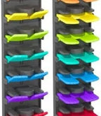 Hat Organizer for Baseball Caps 2 Packs with Built-in Spring Clips - Wall Mount Closet Hat Rack Holder,Storage for Door/Close