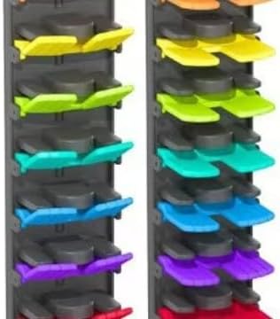 Hat Organizer for Baseball Caps 2 Packs with Built-in Spring Clips - Wall Mount Closet Hat Rack Holder,Storage for Door/Close