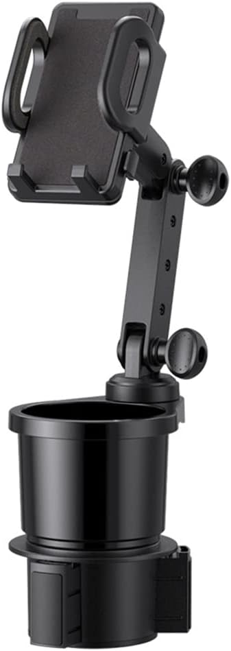 Car Cup Holder Phone Mount, Universal Auto Cell Phone Stand with Drink Expand Cup Holder,2 in 1 Multifunctional Car Cup Holde