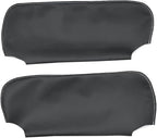 Black Car Sun Visor Cover, Left & Right Side Sun Visor Skin Pair Fits for Chevy Camaro 1993-2002, for Firebird 1993-2002 (Skin Only)