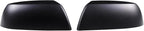 Car Door Rear View Mirror Cover Trim Compatible with Toyota Tundra 2007-2021 Sequoia 2008-2020 Exterior Rearview Mirror Housing Cap Protector Accessories, Only Fit Without Turn Signal Lights Version