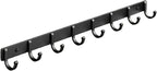 Enhanced Version Wall Mount Coat Rack with 4-8 Hooks – Versatile Wall Organizer for Coats, Hats, Towels, Bags – Durable Wall 