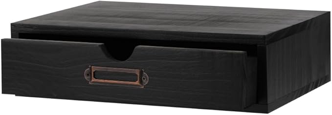 Wooden Storage Box Apothecary Drawers Vintage Wooden Drawers Wood Desktop Organizer with Drawers Countertop Drawers Library C