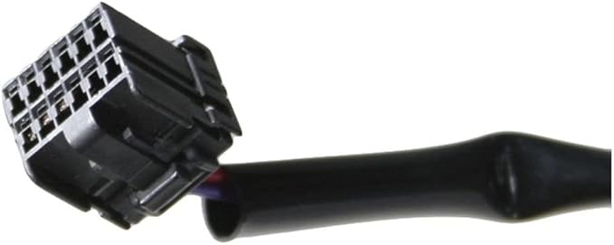 TRQ 2 Piece Driver and Passenger Side Mirror Assembly Set Electric Adjustment Non-Heated No Memory Black Compatible with 2005