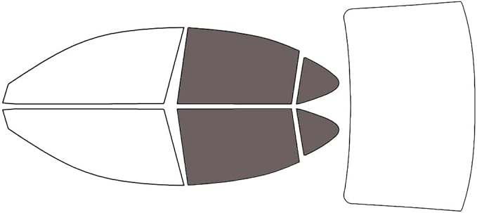 Avery Dennison NR Nano Ceramic IR Window Tint Kit Compatible with Lexus is 2006-2013 - Back Precut Kit - 35%