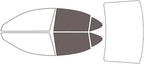 Avery Dennison NR Nano Ceramic IR Window Tint Kit Compatible with Lexus is 2006-2013 - Back Precut Kit - 35%