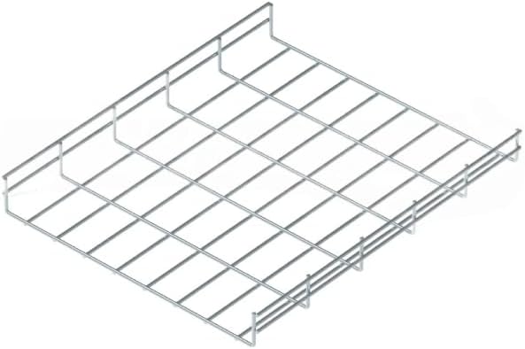 Kable Kontrol Cable Tray- 5 Feet Long - 16" Width, 2” Depth – Wire Mesh Tray Cable Management Rack Cords Organizer Cable Bask