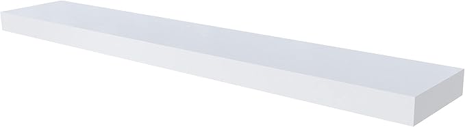 Ballucci Floating Shelf, 36" Wood Wall Shelf with Invisible Brackets for Bathroom, Living Room, Bedroom, Kitchen, Nursery, 6"