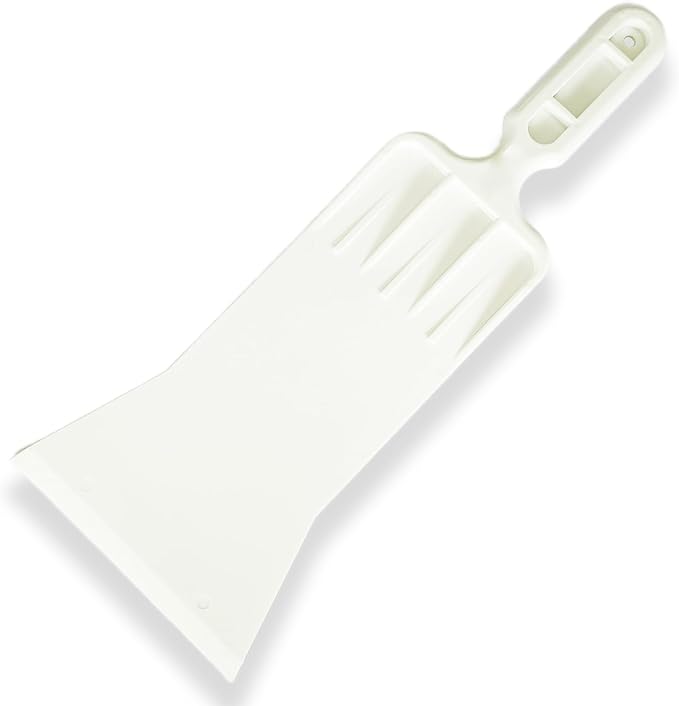 Long Handle Bulldozer Squeegee Window Tint Tools for Front & Rear Back Window Film Auto Flat Glass Tint - White