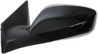 TRQ 2 Piece Driver and Passenger Side Mirror Assembly Set Electric Adjustment Heated No Memory Black Compatible with 2011-201