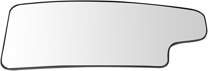 TRQ Lower Mirror Glass LH Driver Compatible with 20-22 GMC Sierra 1500 20-23 Sierra 2500 Sierra 3500 HD 22-23 Chevy Silverado