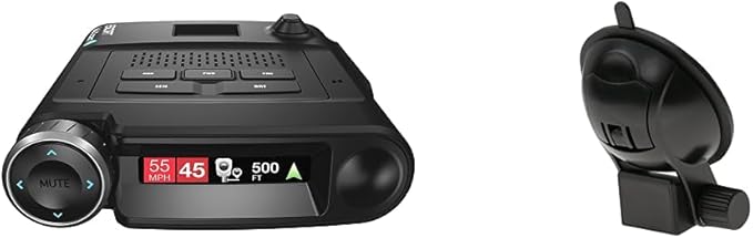 Escort MAXcam 360c Laser Radar Detector and Dash Camera - Great Range, 360° Protection, Shared Alerts & EZ Mag Mount - Sticky