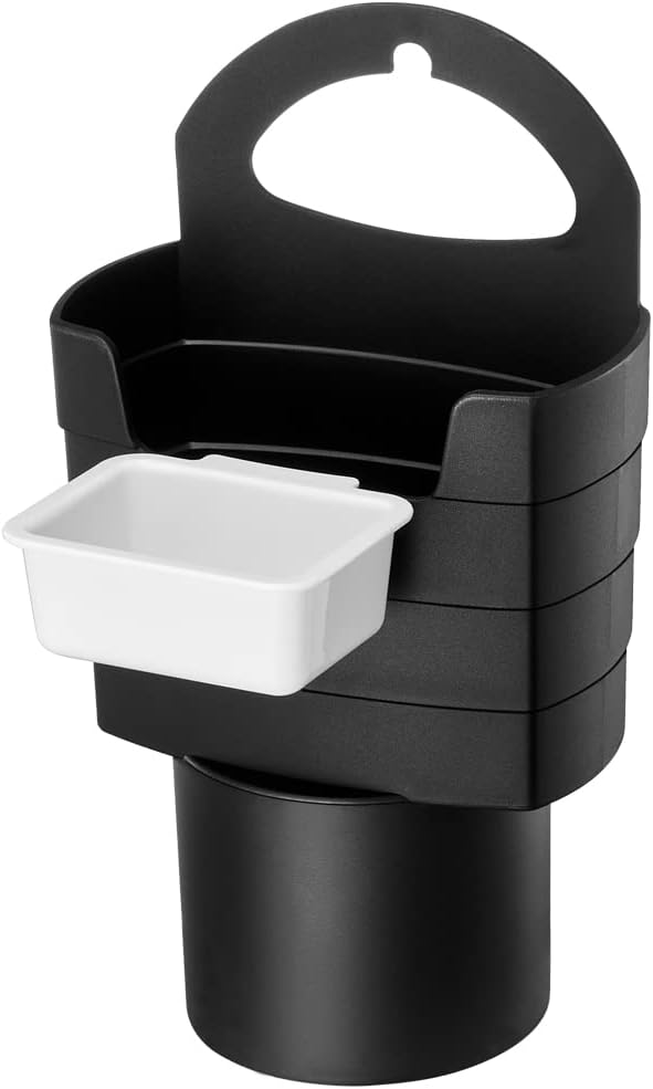 French Fry Holder for Car Multi-Purpose Fast Food Drink Cup Holder Expander Car Storage Box Holder with Dipping Sauce Holder