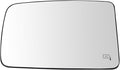 TRQ Driver Side Mirror Glass Heated Snap On Compatible with 2003-2006 Ford Expedition 2003-2006 Lincoln Navigator FO1324143