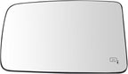 TRQ Driver Side Mirror Glass Heated Snap On Compatible with 2003-2006 Ford Expedition 2003-2006 Lincoln Navigator FO1324143