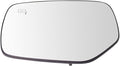 TRQ Driver Side Mirror Glass Heated with Backing Plate For Factory Equipped Mirrors Compatible with 2015-2017 Subaru Outback 