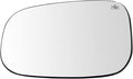 TRQ Left Driver Side Mirror Glass Heated Snap On Compatible with 2008-2013 Volvo C30 C70 2007-2011 S40 S80 V50 2007-2009 S60 