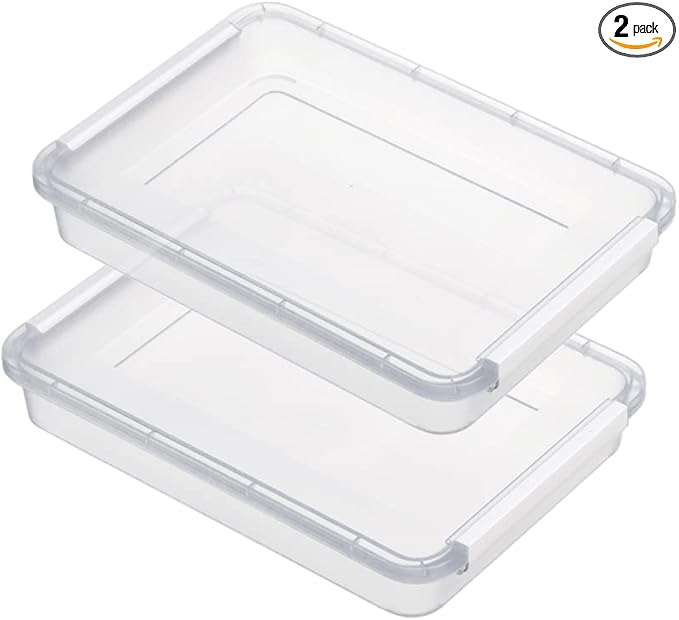Poeland Portable Project Case File Document Storage Organizer 2 Pack