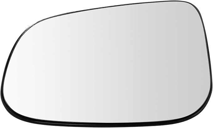 TRQ Driver Side Mirror Glass Heated with Backing Plate Compatible with 2012-2017 Volvo S60 2012-2016 S80 2015-2018 V60 V60 Cr