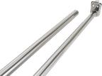 Design House 40 Inch to 72 Inch Adjustable Closet Rod for Hanging Clothes, Polished Chrome, Heavy Duty Steel Construction – D
