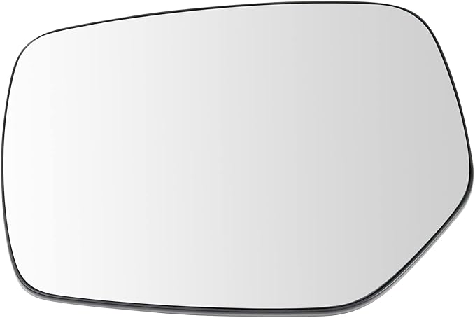 TRQ Driver Side Mirror Glass Snap On with Backing Plate Fits 2015-2017 Subaru Outback 2015-2019 Subaru Legacy