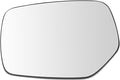 TRQ Driver Side Mirror Glass Snap On with Backing Plate Fits 2015-2017 Subaru Outback 2015-2019 Subaru Legacy
