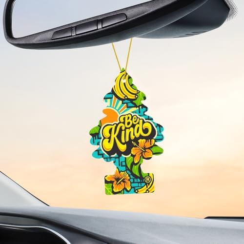 LITTLE TREES Car Air Freshener | Hanging Tree Provides Long Lasting Scent for Auto and Home | 24 Air Fresheners |Be Kind