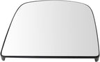 TRQ Mirror Glass Upper Driver Side Left LH for GM Express Savana Van New