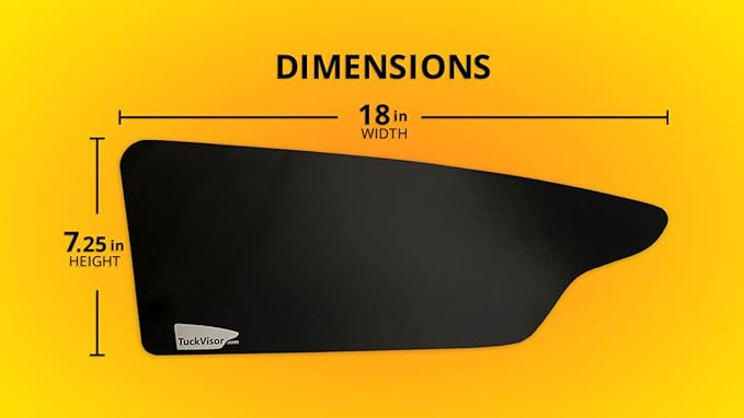 Blackout Sun Visor Sunshade Extender for Car Window Windshield Sun Shade Anti-Glare Car Sun Visor Protects from Sun Glare, Snow Blindness, UV Rays, Universal for Cars, SUVs 1 Pack