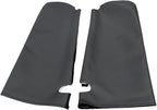 Car Sun Visor Cover Pair Fit for Chevy Tahoe Suburban Yukon 1995-1999, Microfiber Leather, Black