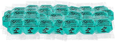 Wonder Wafers 25 CT Individually Wrapped Island Breeze Air Fresheners
