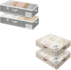 Under Bed Storage with Shoe Storage