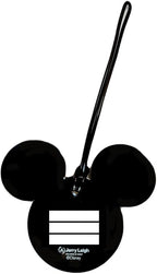 7STAR Mouse PVC Luggage ID Tag Set 4 Colorful Polka Dot Labels for Bags & Suitcases
