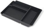 BestEvMod for Ioniq5 Armrest Storage Box Center Console Organizer Tray Interior Accessories with Rubber Black Trim Compatible with Hyundai Ioniq 5 2022-2026 Accessories(V2)