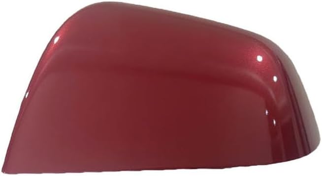 Compatible with Tesla Model Y Side Mirror Cover Replacement 2021 2022 2023 2024, Left Driver Side Rearview Mirror Cover Cap for Model Y Accessories(red)