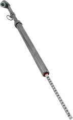 Milton S-976 Dual Head Chuck Tire Pressure Service Gauge, Plated Brass Tube, 12 3/4” 1-160 PSI